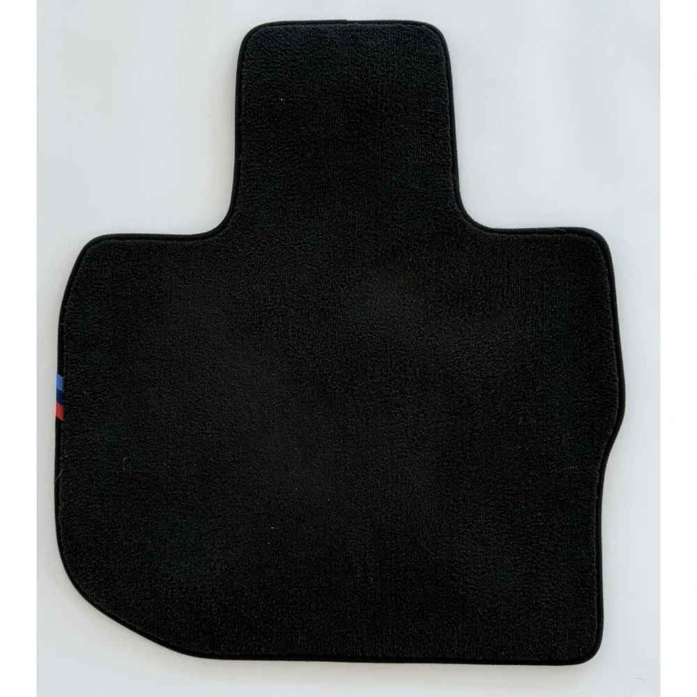 BMW X3 2018-2024 OEM X4 Interior Floor Carpet Cover Mats Set of 4 Black OE 46k